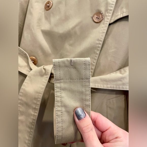 Vintage Misty Harbor Tan Trench Coat with removable lining - 8P - Picture 10 of 11